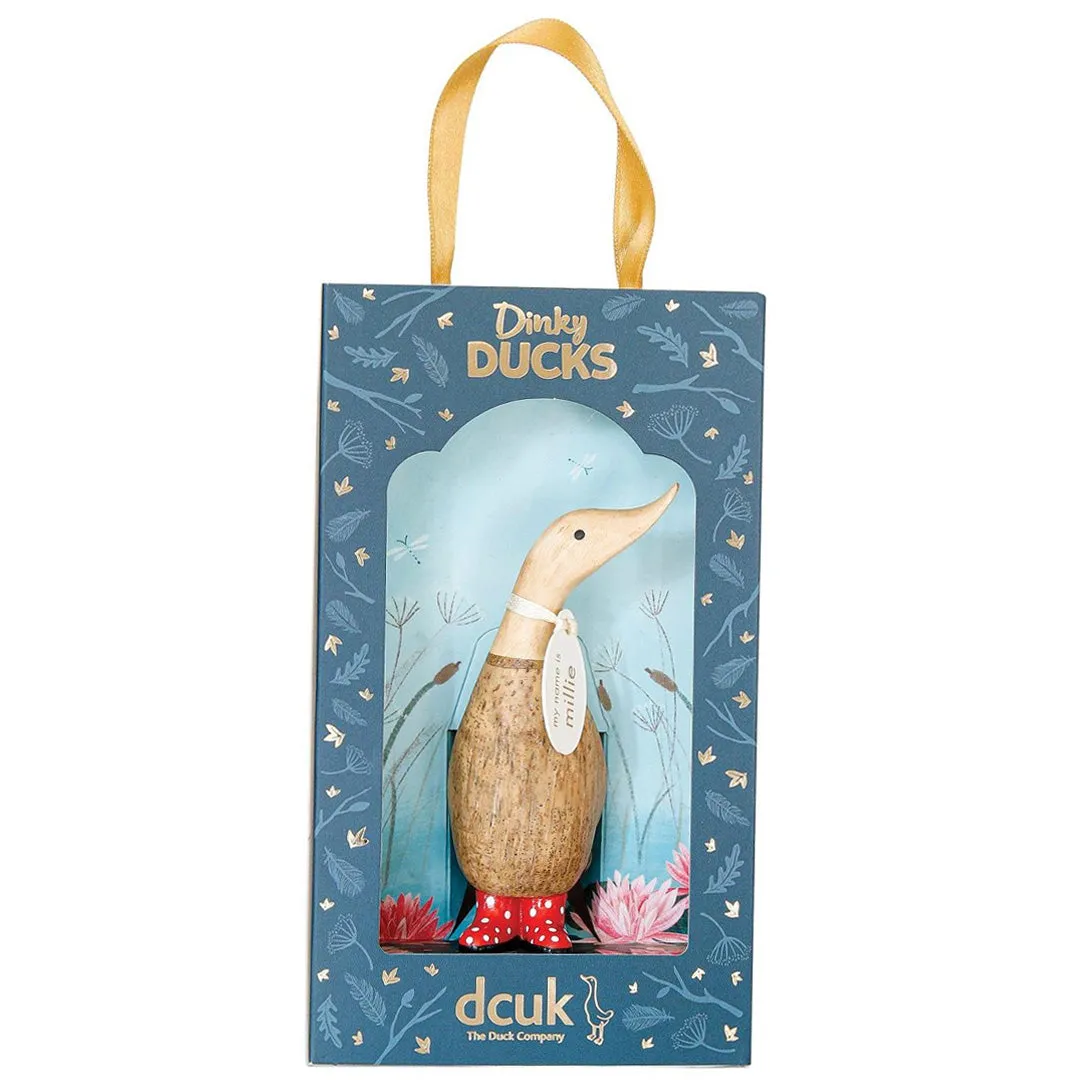 Spotty Boots Dinky Duck 4"
