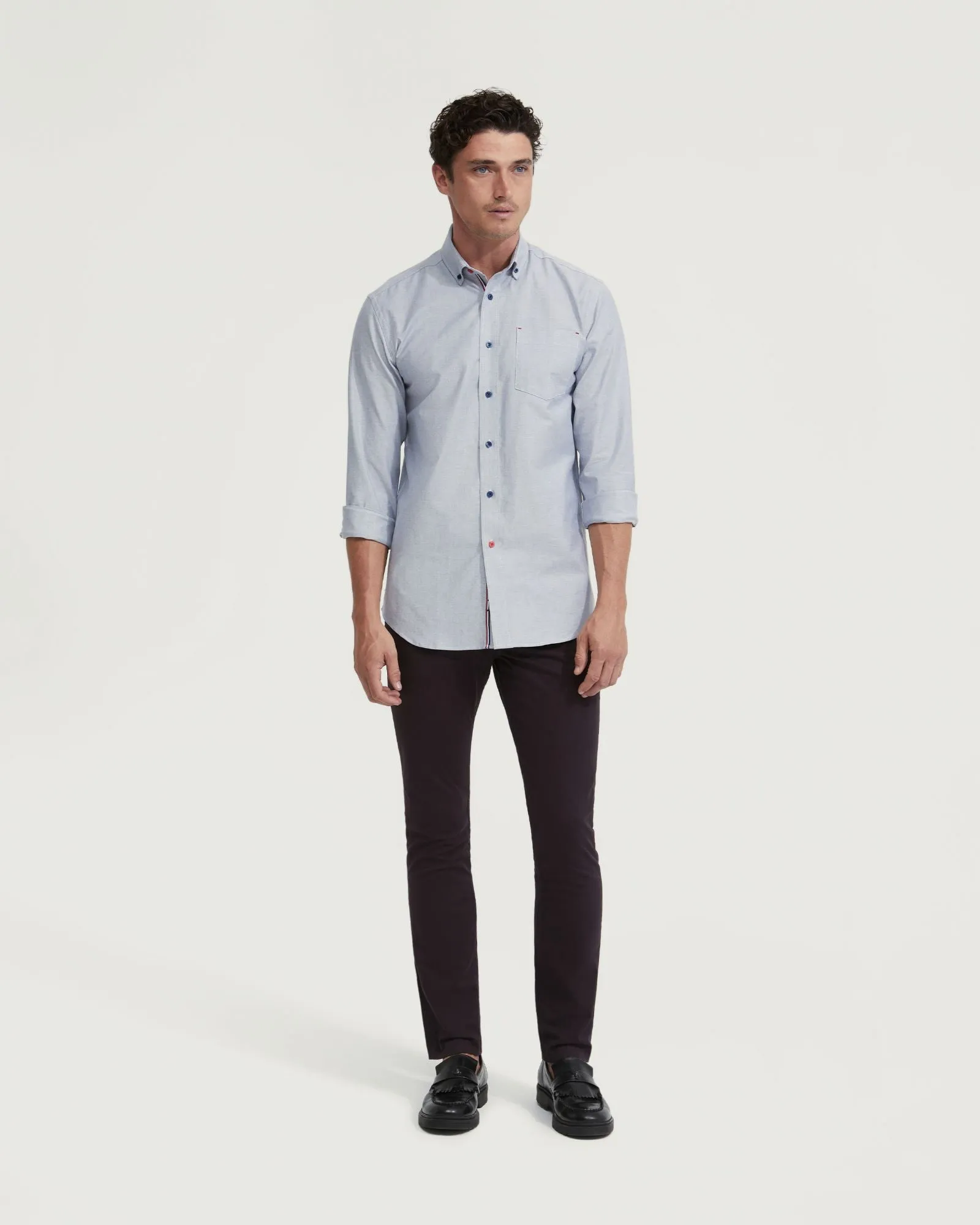 Stratton Oxford Weave Cottn Shirt
