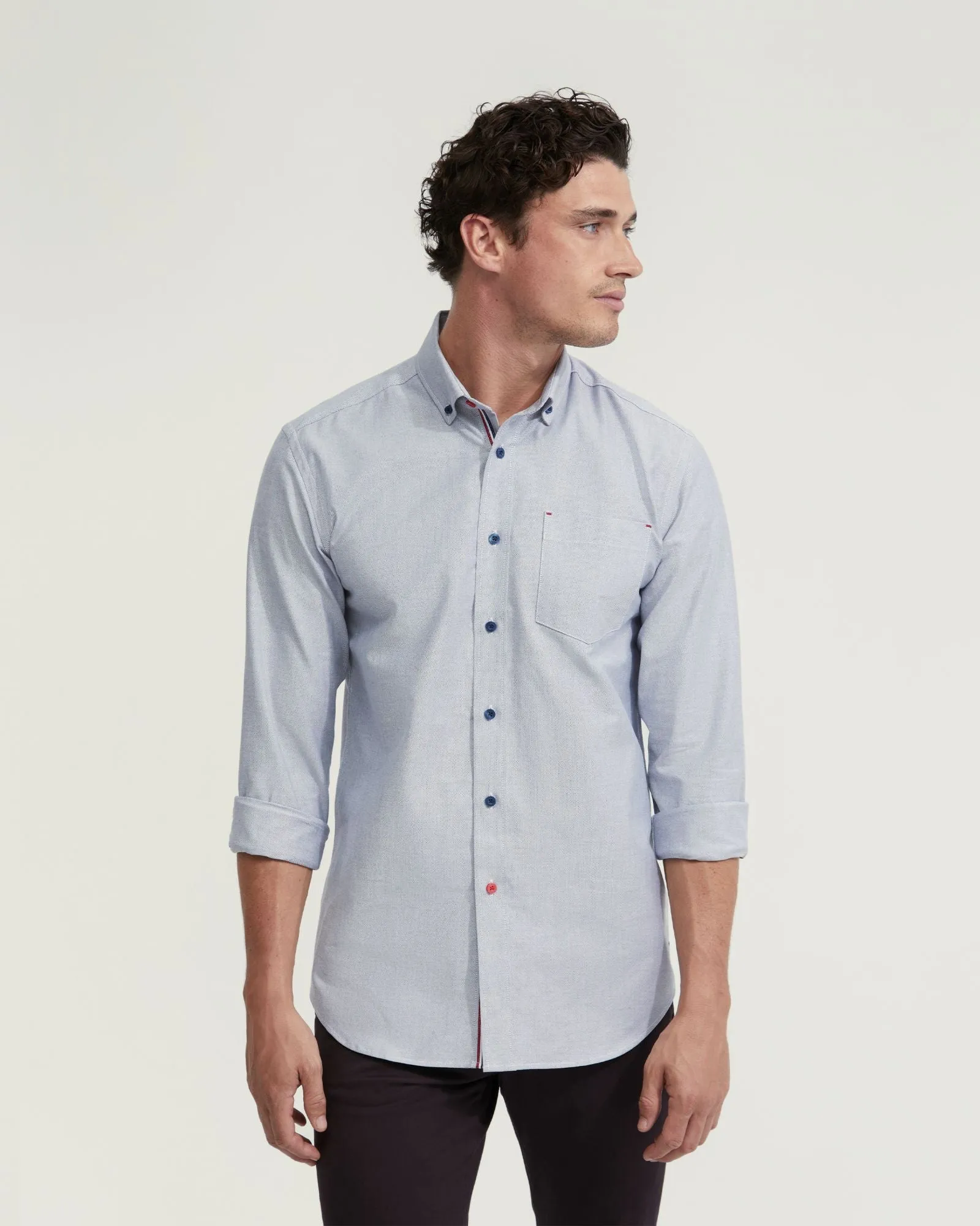 Stratton Oxford Weave Cottn Shirt