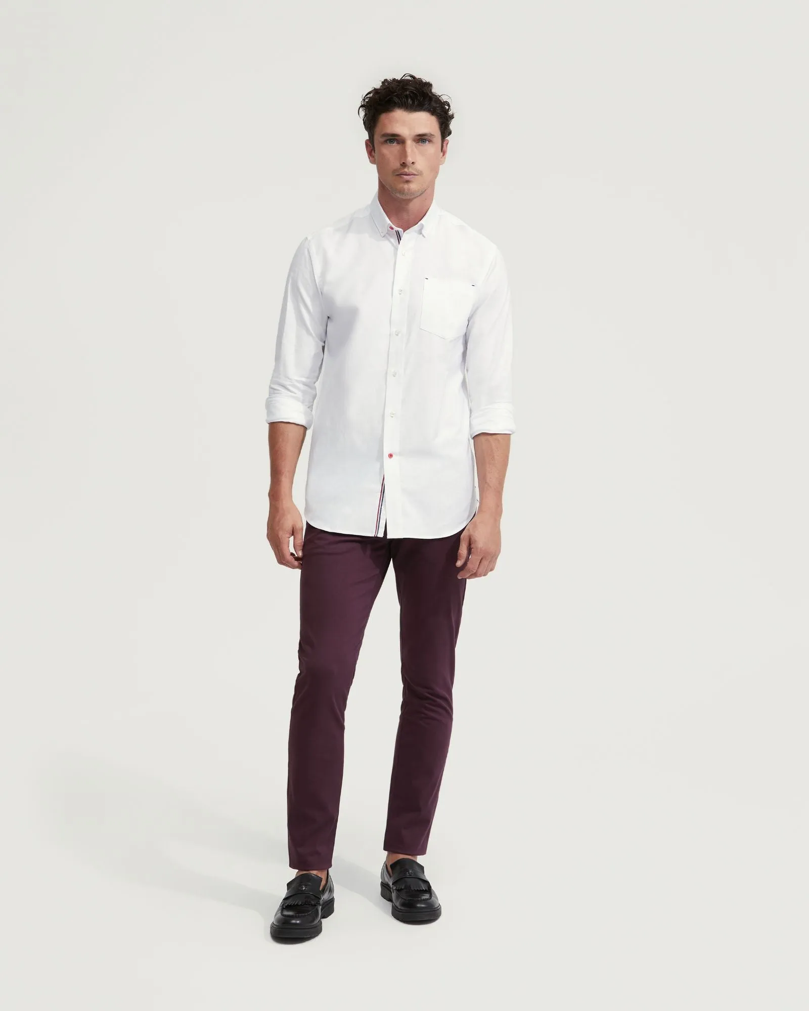 Stratton Oxford Weave Cottn Shirt