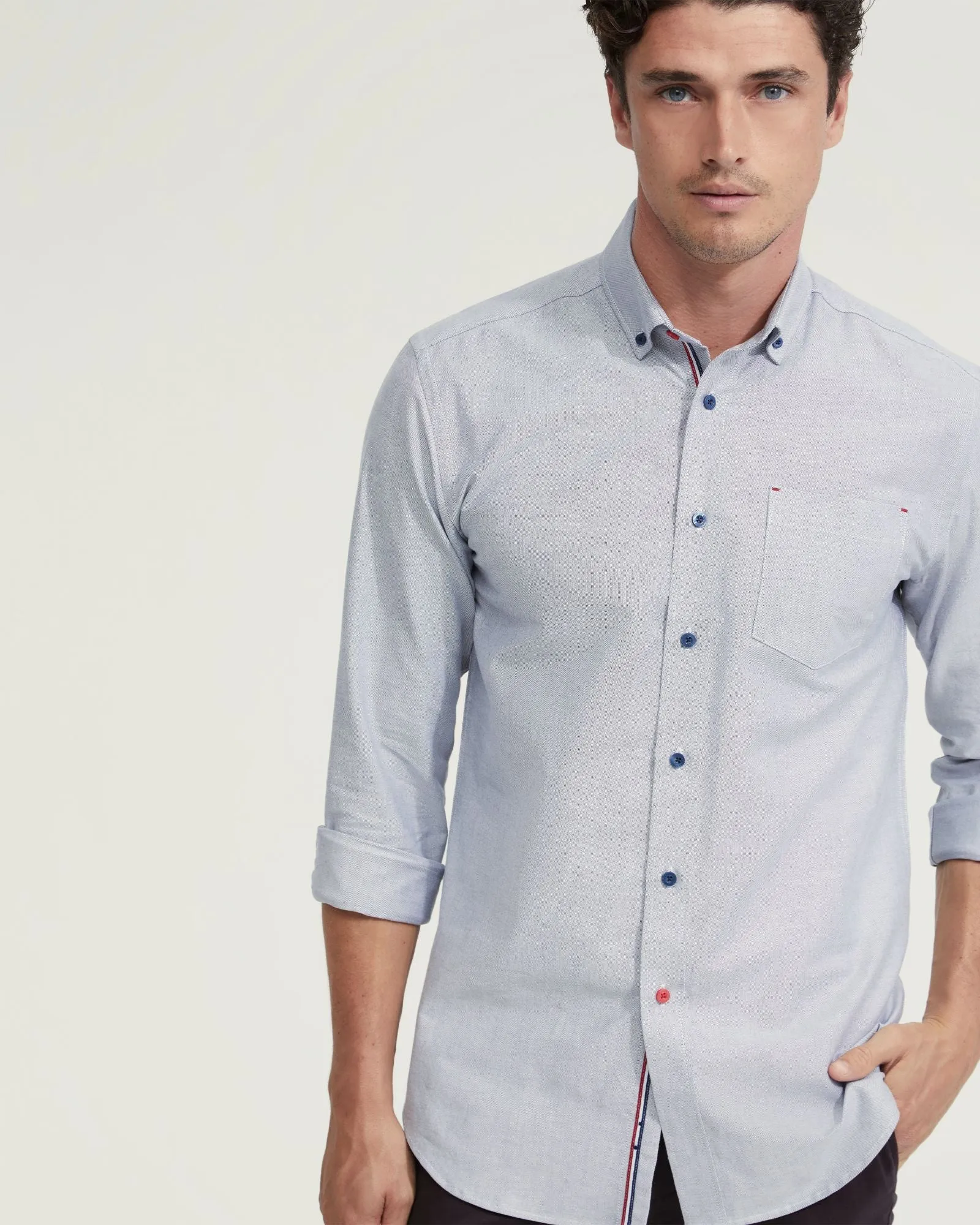 Stratton Oxford Weave Cottn Shirt