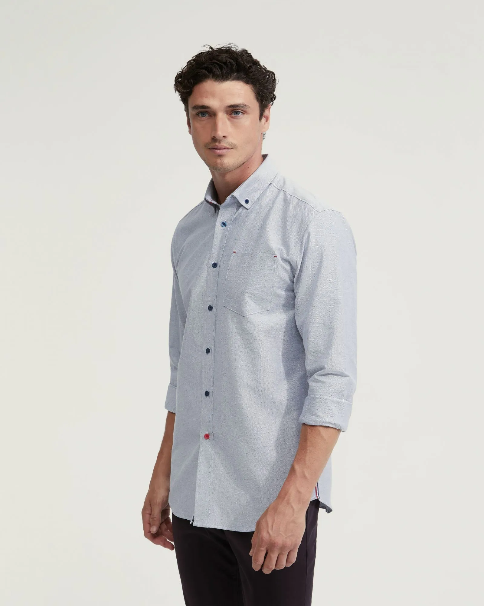 Stratton Oxford Weave Cottn Shirt