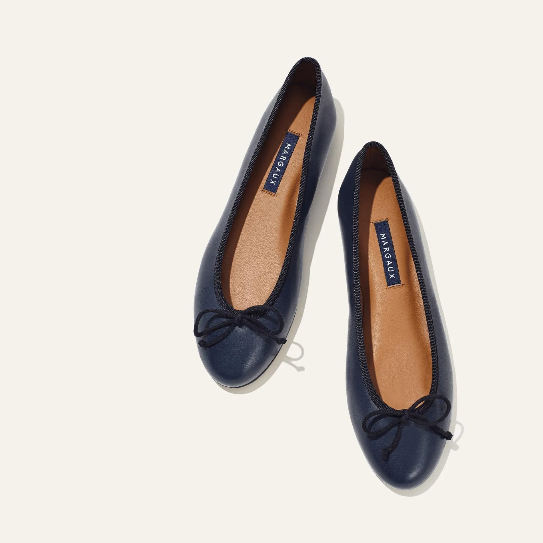The Demi - Black and Navy Nappa