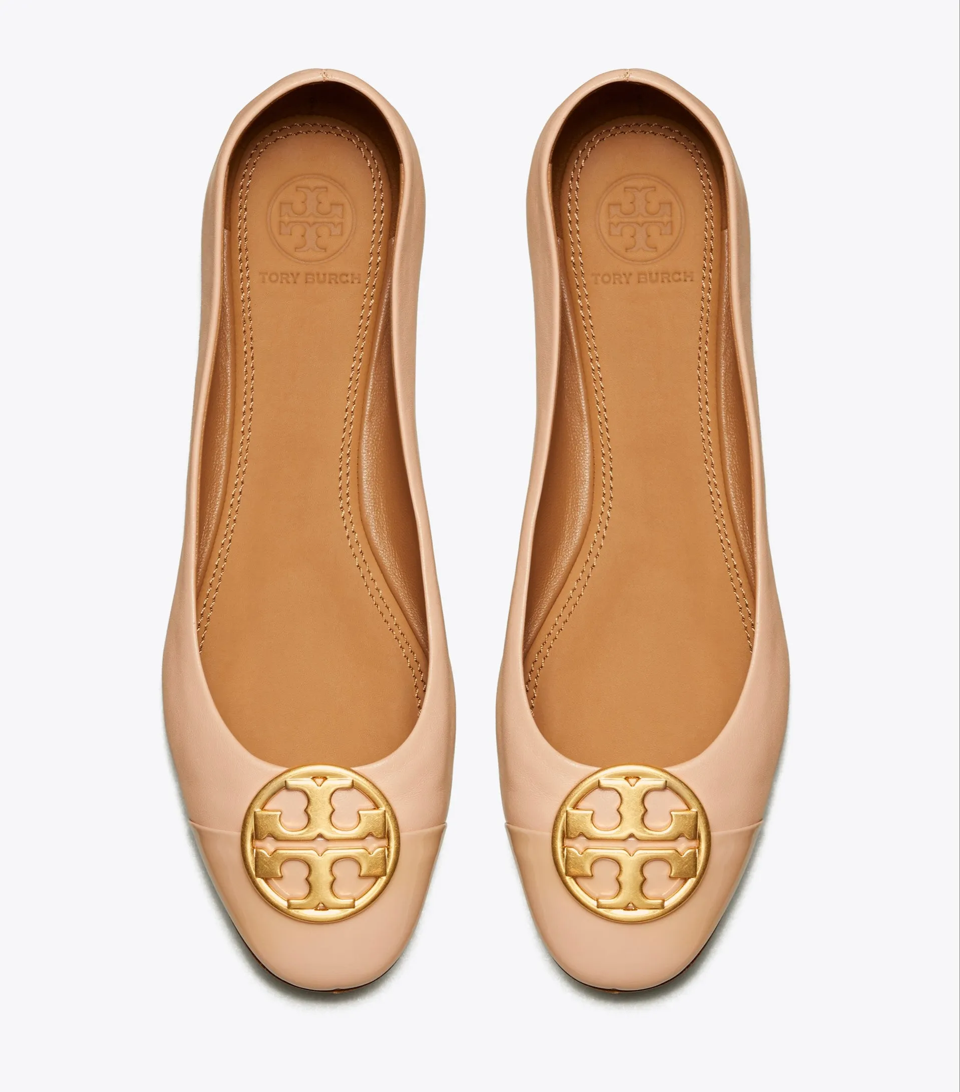 Tory Burch Chelsea Cap-Toe Ballet