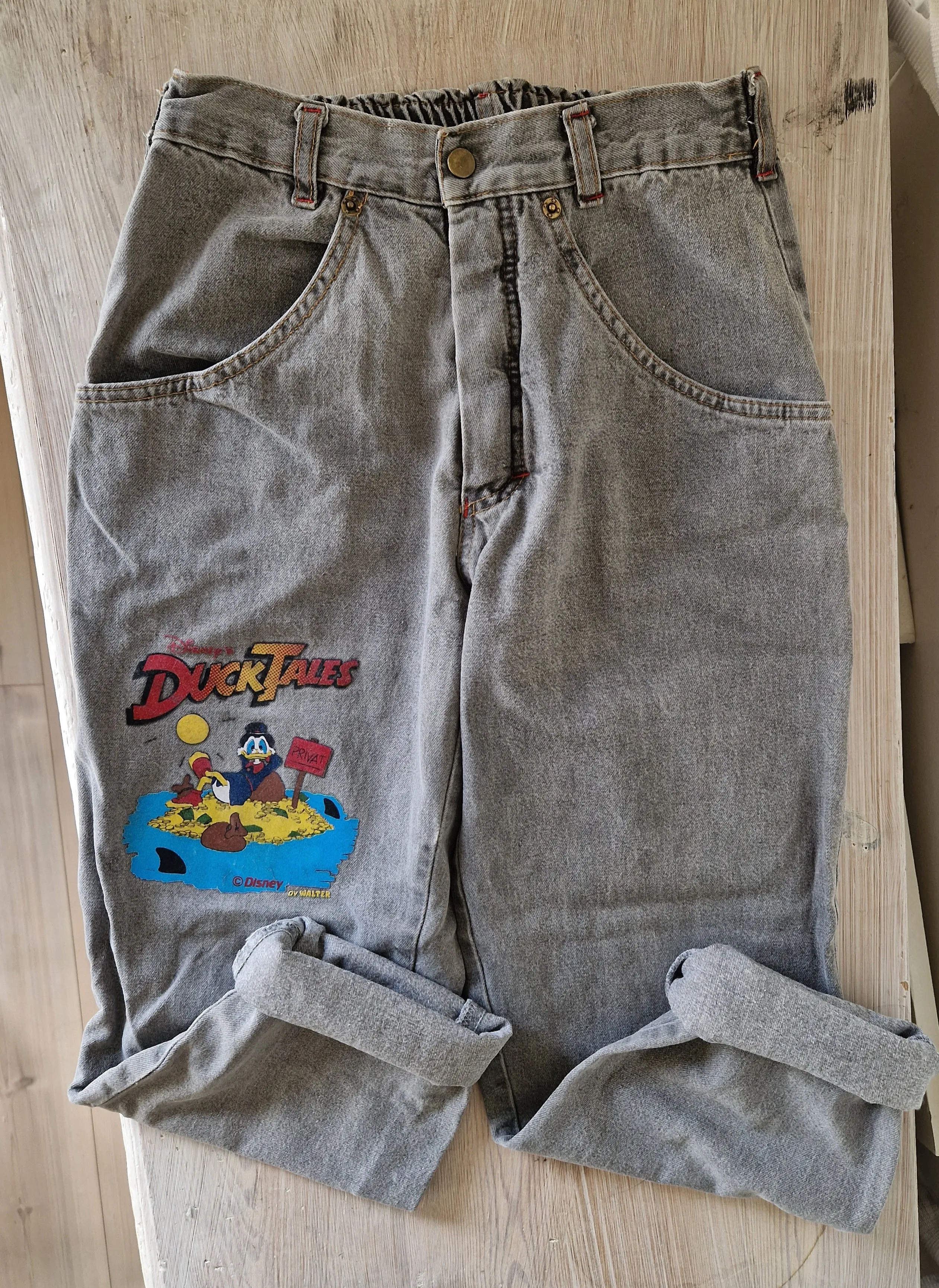 Vintage Duck Tales jeans 9 år