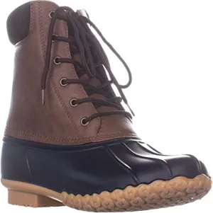 Weatherproof Vintage Men's Adam2 Leather Duck Boots  Color Tan Size 8M