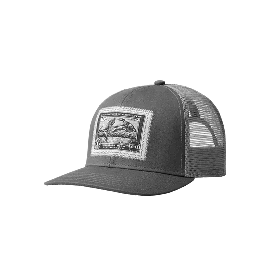 Yeti Duck Stamp Trucker - Grey
