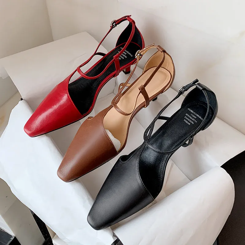 Zaya Kitten Heels Sandals